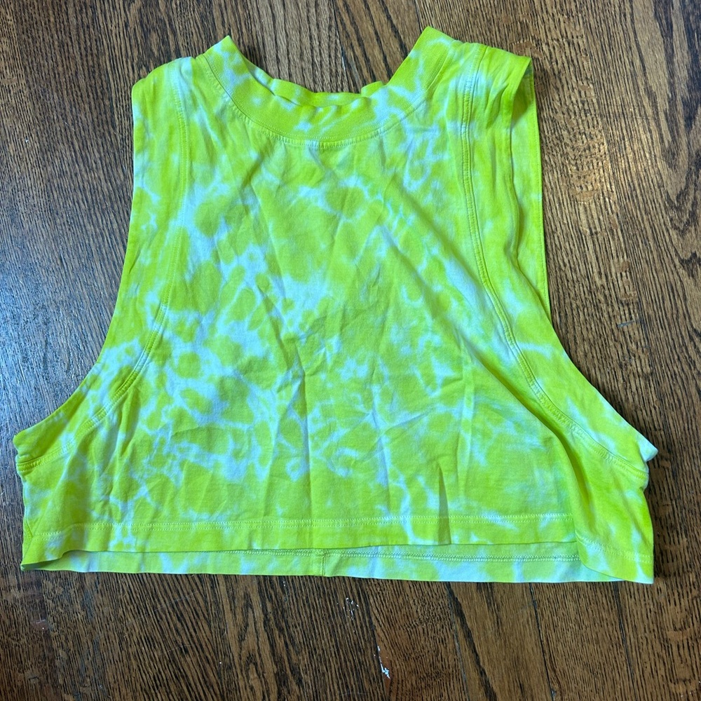 Lululemon All Yours Cropped Cotton Tank Top.